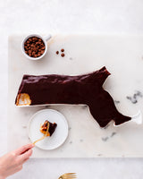 Boston Cream Pie Poke Cake