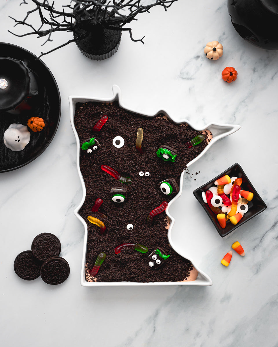 Minnesota Halloween Dirt Cake