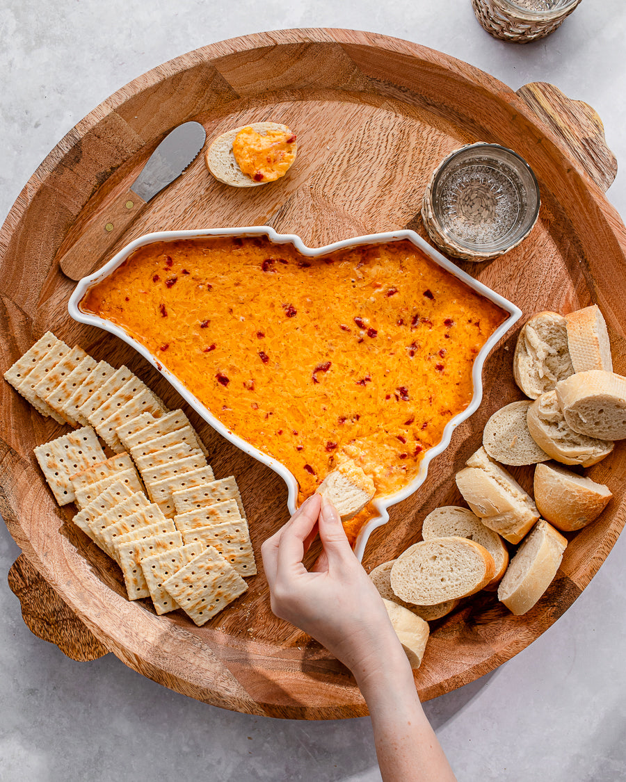 South Carolina Baked Pimento Cheese Dip