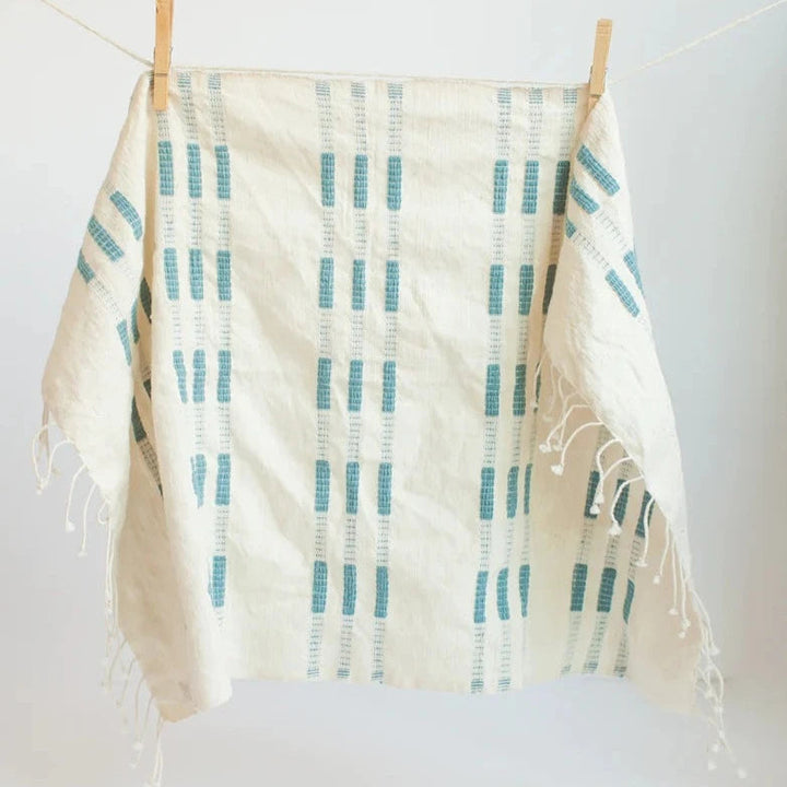 Soho Hand Towel in Aqua