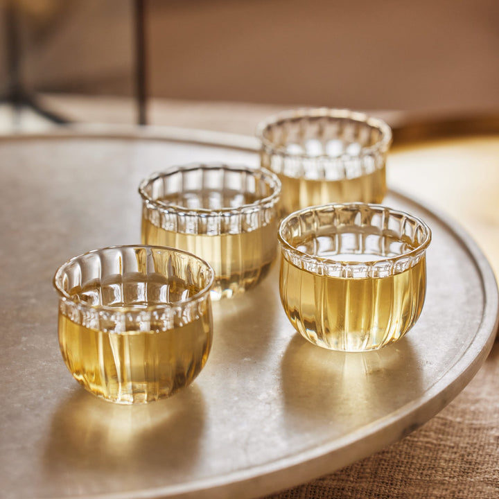Kira Glass Cups, Set of 4
