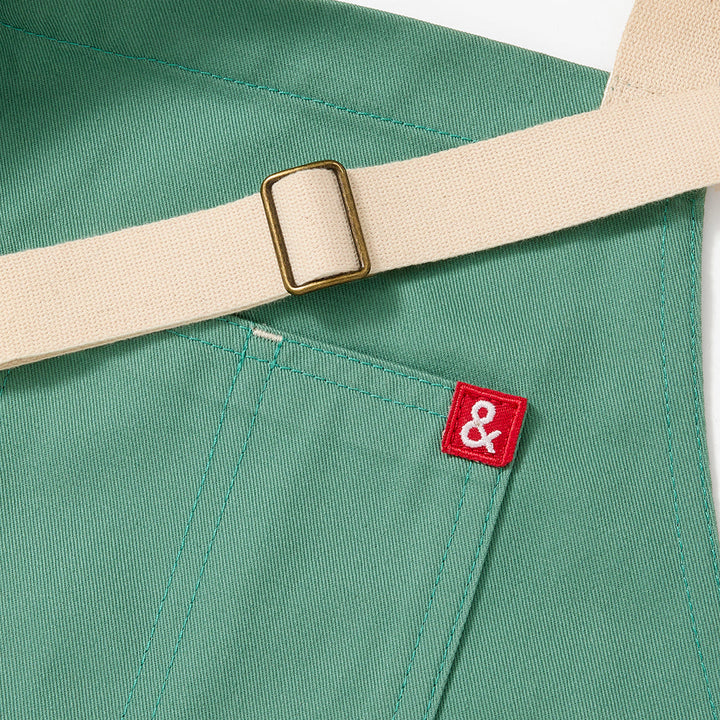 The Essential Apron in Julep Green