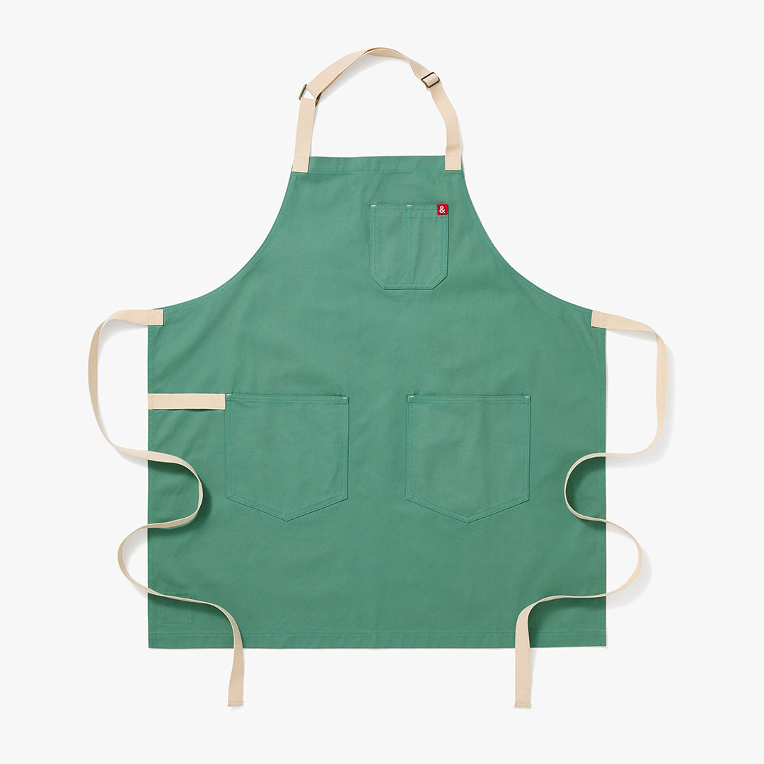 The Essential Apron in Julep Green