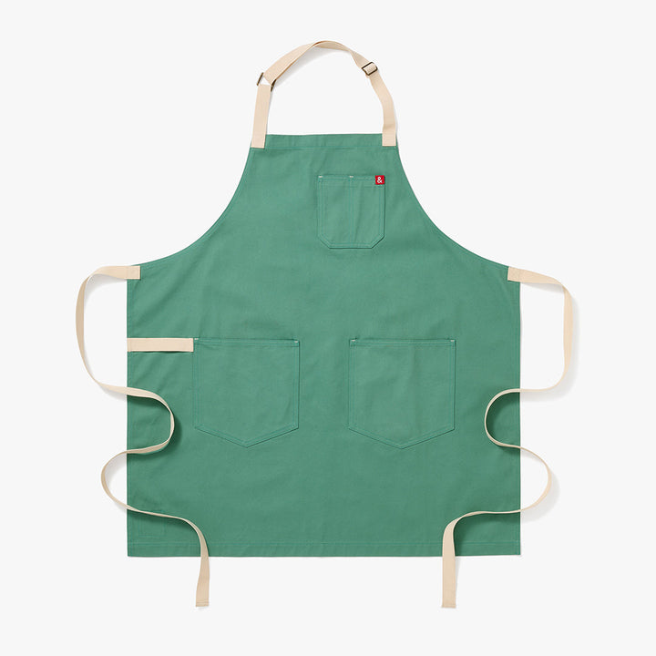 The Essential Apron in Julep Green