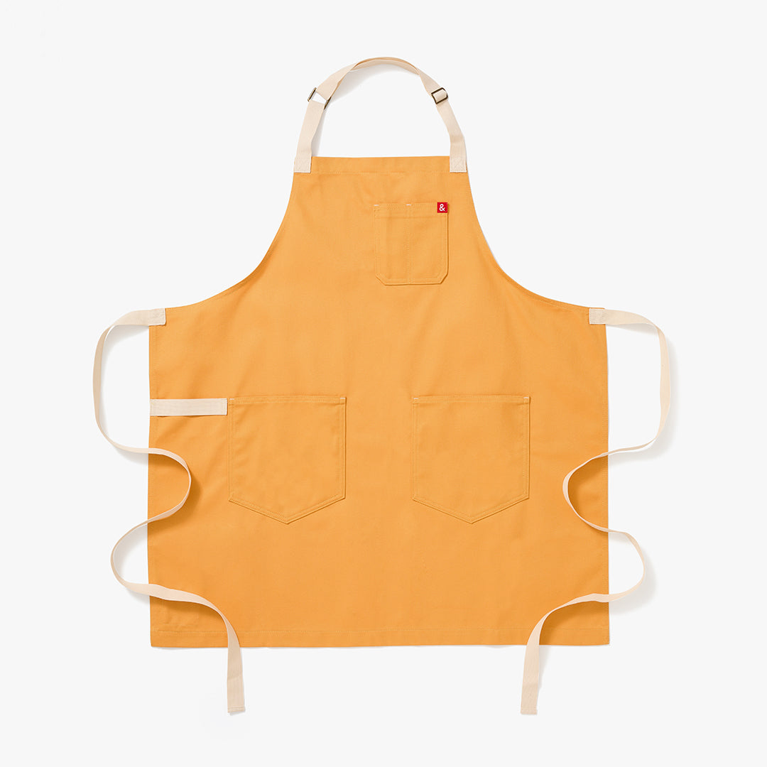 The Essential Apron in Egg Yolk Yellow