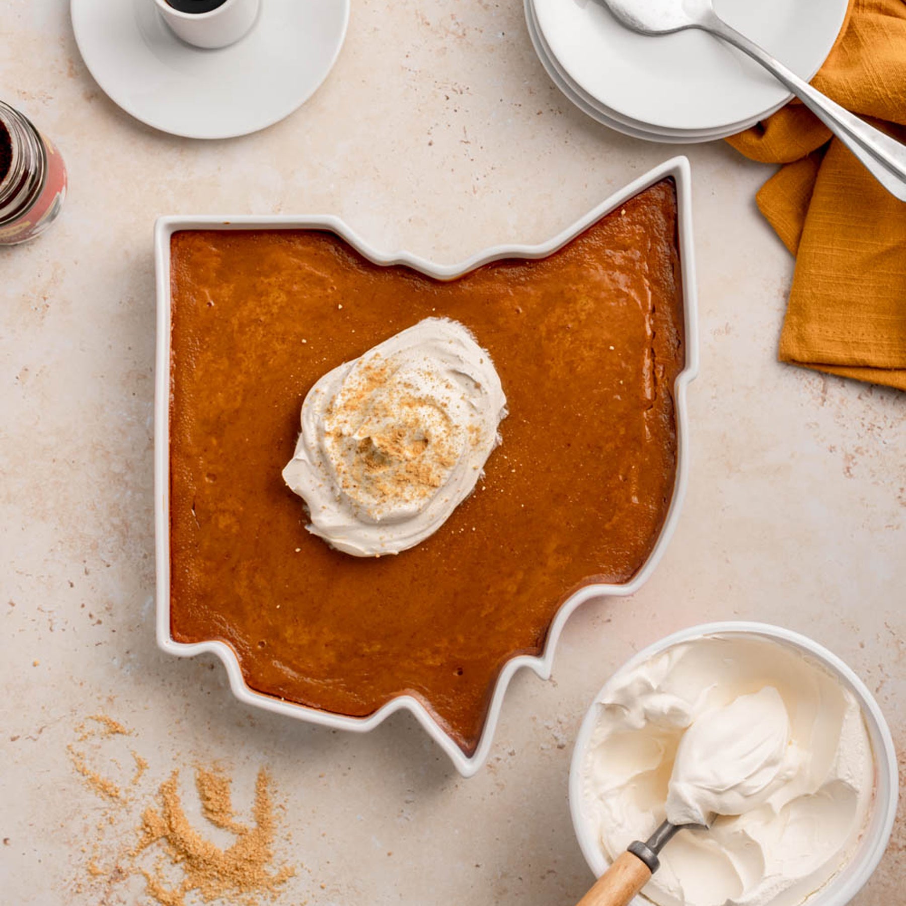 Ohio Pumpkin Pie Bars