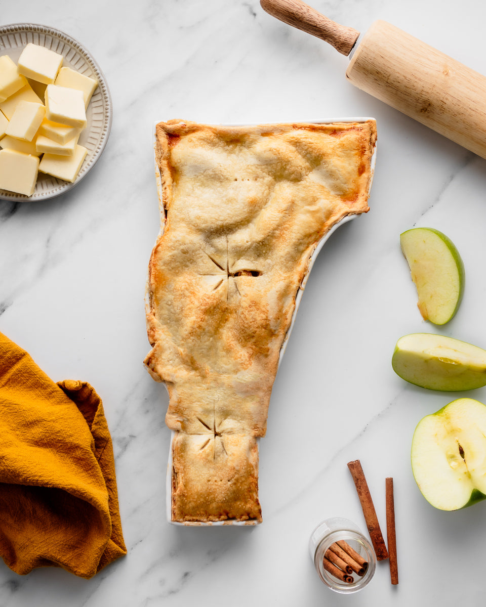 Vermont Cheddar Apple Pie
