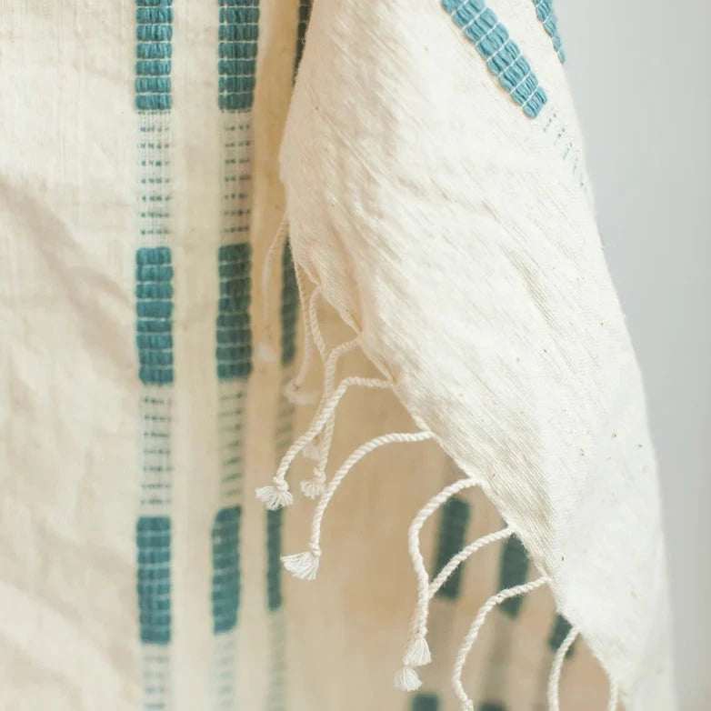 Soho Hand Towel in Aqua